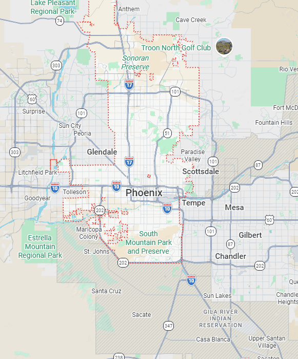 Prolific Builders company logo on a professional website header.