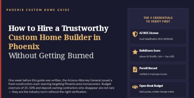 blog how to hire trustworthy custom home builder phoenix
