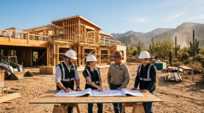how custom home building works phoenix